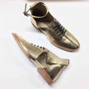 FREE PEOPLE Lucca Lace Up d' Orsay Oxfords Flats